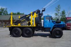 Урал 4320-0311-41, 2005 в Хабаровске Урал 4320. -30 сортиментовоз с гидроманипулятором, 11 148 куб. см., 10 000 кг., 6x6