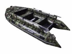 Моторная лодка ПВХ Gladiator D 500 AL FB CAMO с фальшбортом в Амурске Гладиатор D 500 AL. 2017 год год, длина 5,00 м., двигатель подвесной, 40,00 л.с.