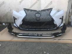 Обвес (бампер + губа) Toyota RAV4 2015+ в стиле Lexus во Владивостоке Губа. Toyota RAV4, XA40, ALA49, ALA40, ASA44, ZSA42, ZSA44, ASA42 2ADFHV, 2ADFTV, 2ARFE, 3ZRFE, 3ZRFAE