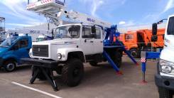 Випо-18-01, 2017 в Москве Випо-18. Автогидроподъемник ВИПО-18-01 на шасси ГАЗ-33081/33088 (4х4) (5м. каб), 7 850 куб. см.