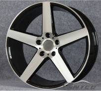 Новые диски Vossen CV 3 R18 J9 ET+42 5x114,3 серебро + черный глянец фото