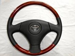 Оригинальный руль с косточкой под дерево Toyota / Lexus в Томске Руль. Lexus: IS300, IS200, GS430, GS300, GS400, RX300 Toyota: Windom, Allion, Aurion, Allex, Aristo, Verossa, Ipsum, Avensis, Estima Hybrid, Corolla...