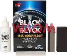 Чернитель резины шин SOFT99 Black Black, 110 мл во Владивостоке Чернители шин, бамперов.