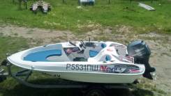 Продам лодку моторную ямаха в Большом Камне Yamaha. 2014 год, длина 4,10 м., двигатель подвесной, 60,00 л.с., бензин