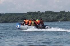 ПВХ Лодка Aquilon 600 всего за 135000 в Новосибирске Аквилон. длина 6,00 м., двигатель подвесной, 50,00 л.с.