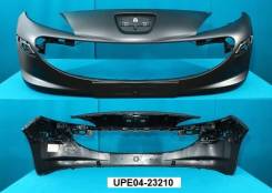 Бампер Передний Peugeot 207 (I) `06-09 грунт в Новосибирске Бампер. Peugeot 207, WA, WB, WC, WK DV6TED4, EP3C, EP6, EP6C, EP6DT, EP6DTS, ET3J4, TU3A