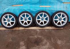 Диски колёсные литые Manaray sport. в Хабаровске Диски колесные. Toyota Caldina, ST246, ST246W, ZZT241, ZZT241W Subaru Forester, SF5, SF9 Subaru Legacy, BE5, BE9, BEE, BH5, BH9, BHE Subaru Legacy B4...