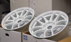 Новые диски R18 Белые Work Emotion Cr-kiwami в Омске Work Emotion CR Kiwami. 8.5x8", 5x100.00, 5x114.30, ET35. Под заказ