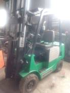 Mitsubishi, 2004 в Копейске Mitsubishi. Вилочный погрузчик Митцубиси 3FD15, 1 500 кг., Дизельный