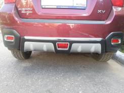 Защита заднего бампера Subaru XV в Новосибирске Защита бампера. Subaru XV