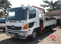 Hino Ranger, 2004 во Владивостоке Hino Ranger. , 5т борт-кран. Двигатель J08C мех. тнвд, 7 800 куб. см., 5 000 кг., 4x2. Под заказ
