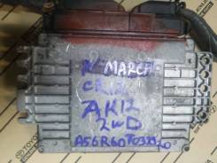 Блок efi Nissan March ak12 cr12 a56r60t032920 в Большом Камне Блок управления двс. Nissan March, AK12 CR12DE