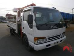 Isuzu Elf, 1998 во Владивостоке Isuzu Elf. , борт-кран широкий, стрела UNIC UR264 2.6 тонны, NPR71, 4 300 куб. см., 3 000 кг., 4x2. Под заказ