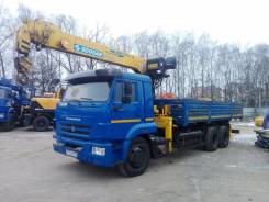 Soosan SCS736LII, 2014 в Москве Soosan SCS736LII. КМУ Камаз 65117 + , б/у (2014 г. в., 55 000 км), 11 111 куб. см., 6x4
