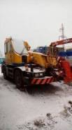 Komatsu LW80, 1992 в Петропавловске-Камчатском Komatsu LW80. Кран самоходный M-1, 5 000 куб. см., 21,00 м.