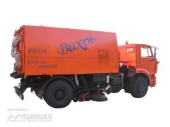 Кургандормаш КО-318Д, 2017 в Москве Кургандормаш КО-318Д. Подметально-уборочная машина КО-318Д, 8 200 куб. см.
