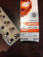 6418 Лампа накаливания Osram C5W 12В 5Вт в Хабаровске Лампа. Mitsubishi: Eclipse, L300, Sigma, Challenger, Endeavor, Proudia, Delica D:5, GTO, Galant, Lancer Cedia, Eterna, Grandis, FTO, Bravo, Dignity, N...