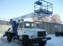 Випо-18, 2019 в Москве Випо-18. Автогидроподъемник ВИПО-18-01 на шасси ГАЗ-33081 (4х4), 1 000 куб. см., 18,00 м.
