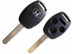 Заготовка Ключа Honda 4 кнопки в Новосибирске Заготовка ключа. Honda: Accord, Inspire, Crosstour, Insight, Mobilio Spike, Fit Aria, Freed, Civic Ferio, Mobilio, Orthia, Avancier, CR-V, Legend, Pil...