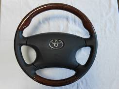 Анатомический руль "Clazzio" с косточкой под дерево для Toyota в Томске Руль. Toyota: Windom, Allion, Aurion, Allex, Aristo, Verossa, Ipsum, iQ, Avensis, Estima Hybrid, Corolla, Altezza, Estima, Avensis Verso, Opa, Vista...