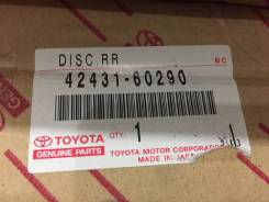 Диск тормозной RR Toyota 42431-60290 в Уссурийске Диск тормозной. Lexus LX450d, URJ201, URJ202, VDJ201 Lexus LX570, URJ201, URJ202, VDJ201, URJ201W Lexus LX460, URJ201, URJ202, VDJ201 Toyota Land Crui...
