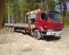 Nissan Diesel, 1989 в Иркутске Nissan Diesel. Продаю грузовик , 17 000 куб. см., 6x4