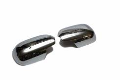 Хром накладка на зеркало Toyota Land Cruiser Prado FJ120 2003-2008 г. в Красноярске Накладка на зеркало. Toyota Land Cruiser Prado, GRJ120, GRJ120W, GRJ121, GRJ121W, GRJ125, GRJ125W, KDJ120, KDJ120W, KDJ121, KDJ121W, KDJ125, KDJ125W...