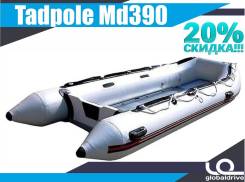 Надувная лодка ПВХ Tadpole MD390. Акция-20% во Владивостоке Tadpole. 2019 год год, длина 3,90 м.