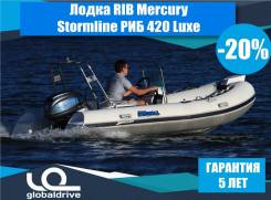 Корейская лодка Mercury Риб 420 Extra Luxe с консолью, 5 лет гарантии во Владивостоке Mercury. 2019 год год, длина 4,20 м.