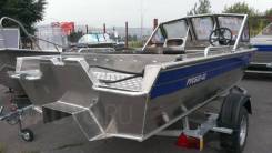 Алюминиевый Катер RusBoat-43 JET PRO OPEN (Русбот), новый в Красноярске Русбот-43JET. 2018 год год, длина 4,50 м., двигатель подвесной, 70,00 л.с., бензин