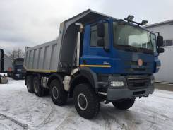 Tatra, 2018 в Москве Tatra. 158 8x8 R46, 12 900 куб. см., 32 500 кг., 8x8