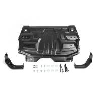 Защита двигателя VW POLO Седан 2010- / Fabia 2007- / Rapid 2012- в Красноярске Защита двигателя. Skoda Rapid Skoda Fabia Skoda Roomster Audi A1 Volkswagen Polo, 6R1