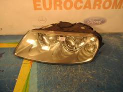 Фара левая VW Touareg 2002-2007 в Омске Фара. Volkswagen Touareg, 7L6, 7L7, 7LA Двигатели: AXQ, AYH, AZZ, BAA, BAC, BHK, BHL, BHX, BJN, BKJ, BKS, BLE, BLK, BMV, BMX, BPD, BPE, BRJ, BWF, CATA...