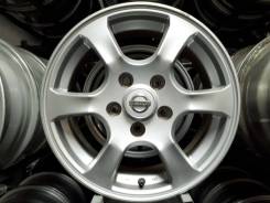 Оригинальные литые диски Ниссан 15" (5*114.3) 6j et+45 в Барнауле Nissan. 6.0x15", 5x114.30, ET45, ЦО 66,1 мм.