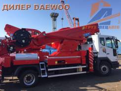 Daewoo Novus, 2017 в Москве Daewoo Novus. Автовышка Horyong SKY 45SK на шасси 7тонн в наличии, 5 890 куб. см., 45,00 м.