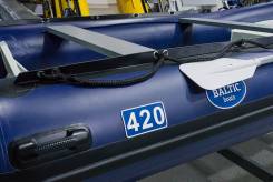 РИБ Алюминиевый Baltic 420 ALBL, алюминиевое дно, ПВХ баллоны, синий в Красноярске Baltic. 2018 год год, длина 4,20 м., двигатель подвесной, 30,00 л.с., бензин