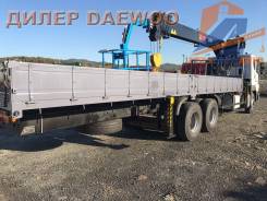 Daewoo Novus, 2017 в Москве Daewoo Novus. 15,5 тонн HIAB 270 (2017год), 10 964 куб. см., 6x4. Под заказ