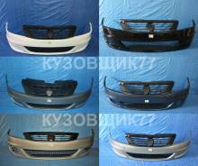 Передний бампер в цвет Renault Logan 04-15 в Москве Бампер. Mitsubishi Eclipse Renault Logan, LS1Y, LS0G/LS12, LS0H K4M, K7M, K7J, D4D, D4F, K9K