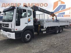 Daewoo Novus, 2019 в Москве Daewoo Novus. 15.5 тонн HIAB 190 (7тонн) - 2018 год, 10 964 куб. см., 15 000 кг., 6x4