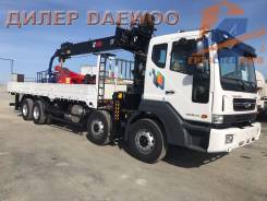 Daewoo Novus, 2017 в Москве Daewoo Novus. 19 тонн с краном манипулятором Hiab270 в наличии, 10 964 куб. см., 8x4