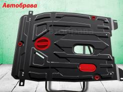 Защита картера для Тойоты, оцинкованная сталь с полимерным покрытием в Новосибирске Защита двигателя. Toyota: Allion, Allex, 4Runner, Alphard, Altezza, Aristo, Auris, Avensis, bB, Caldina, Cami, Camry, Camry Gracia, Carina, Carina E...