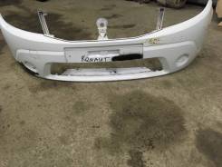 Бампер передний Renault Sandero 2009-2014 в Барнауле Бампер. Renault Sandero, BS11, BS12, BS1Y Двигатели: K4M, K7J, K7M