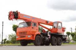 Клинцы КС-55713-5К-3, 2018 в Новокузнецке Клинцы КС-55713-5К-3. Автокран КС 55713-5К-3 на шасси Камаз-43118, 11 762 куб. см., 28,00 м.