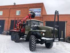 Урал 4320, 2002 в Миассе Урал 4320. На шасси Урал Лесовоз с ГМУ, 11 650 куб. см., 1 000 кг.