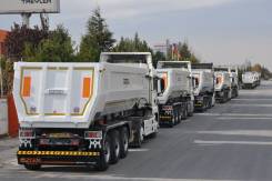Ozgul, 2018 в Москве Ozgul. Самосвальный полуприцеп, 40 000 кг.