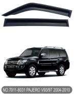 Ветровики на двери Baiks Mitsubishi Pajero4 V80 2007-On ширина 125мм в Иркутске Ветровик на дверь. Mitsubishi Pajero, V83W, V87W, V88W, V93W, V97W, V98W 4M41, 6G72, 6G75