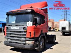 Scania P114GA, 2006 в Москве Scania P114GA. Седельный тягач Scania R114 GA 4X2 NA340, 10 640 куб. см., 11 240 кг., 4x2