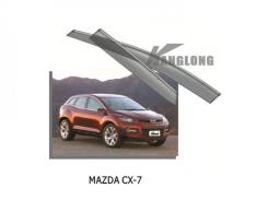 Ветровики на двери Mazda CX7 ER 2006-12г ширина 100мм в Иркутске Ветровик на дверь. Mazda CX-7, ER, ER19, ER3P Двигатели: L3VDT, L5VE, R2AA