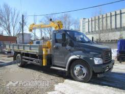ГАЗ ГАЗон Next C41R33, 2019 в Москве ГАЗ ГАЗон Next C41R33. КМУ Газон NEXT (C41R33) + Soosan SCS334 Нижнее управление, 2 400 куб. см., 4x2