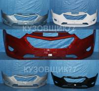 Передний бампер в цвет Datsun Mi-DO в Москве Бампер. Nissan Datsun Datsun mi-Do, HBD0 BAZ11186, BAZ21127, 16LW, 16LWE5